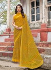 Star Chiffon 95 By Ruchi Printed Chiffon Daily Wear Sarees Wholesale Price In Surat